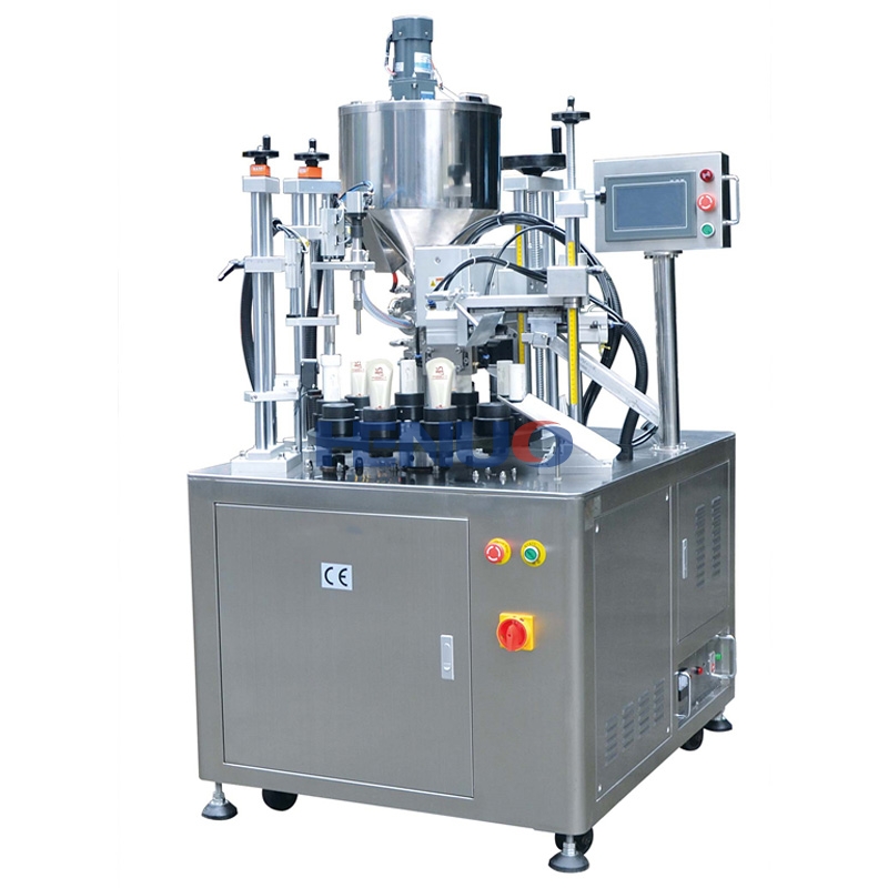 Semi automatic ultrasonic tube filling sealing machine