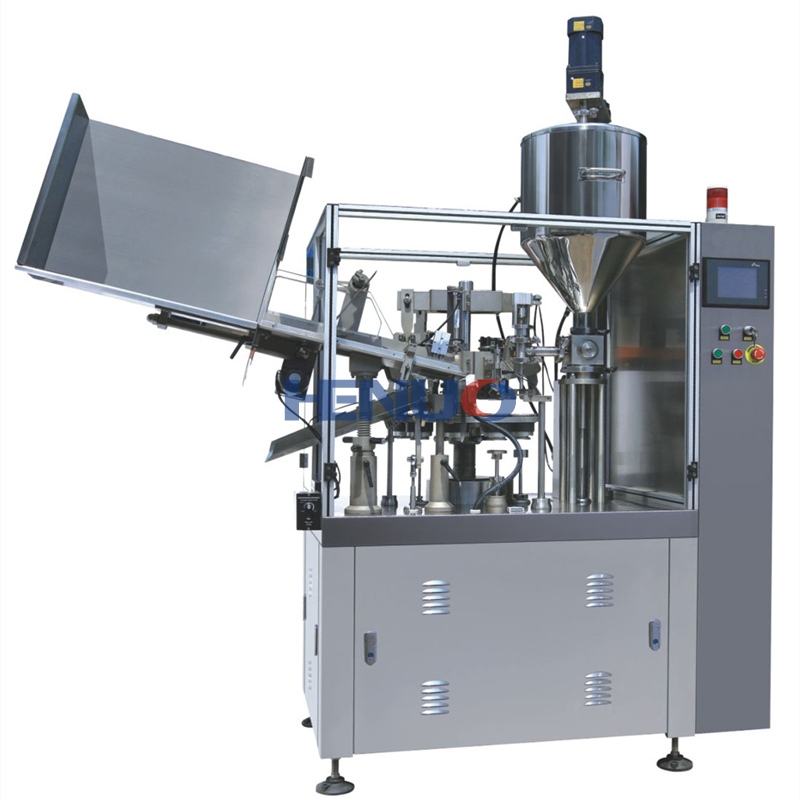 Automatic aluminum tube filling sealing machine