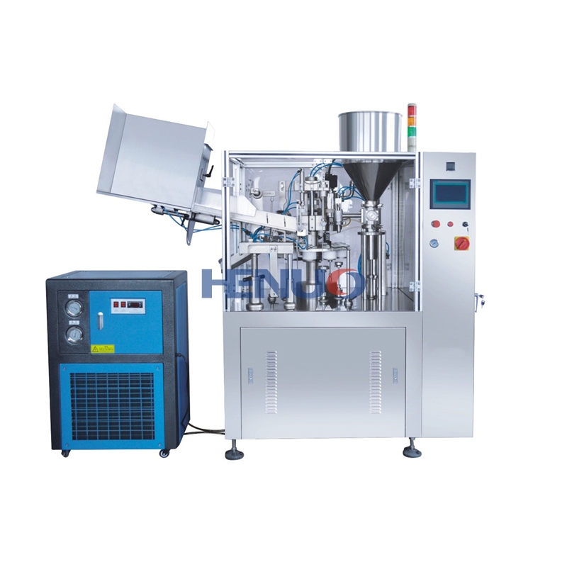 Automatic soft tube filling sealing machine