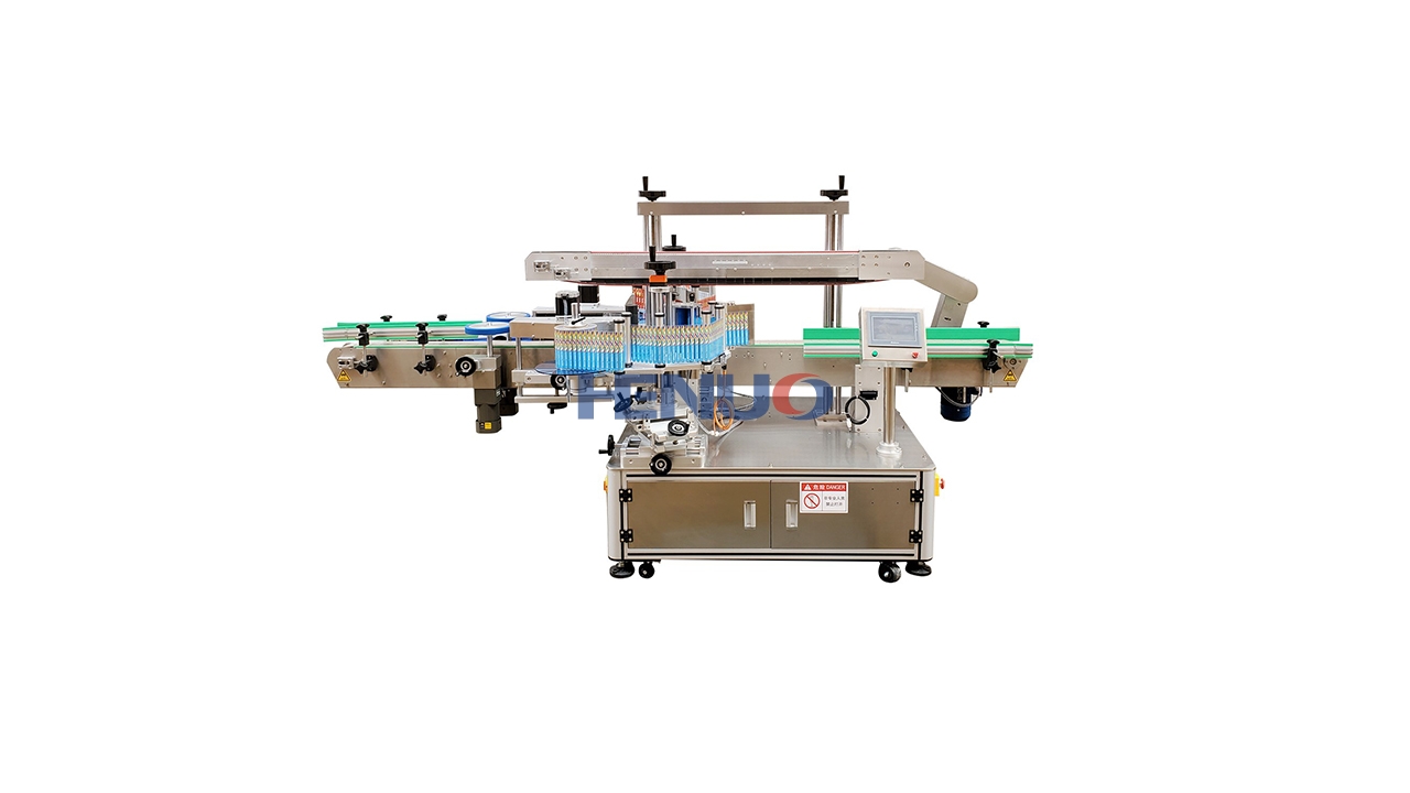 Automatic double side labeling machine