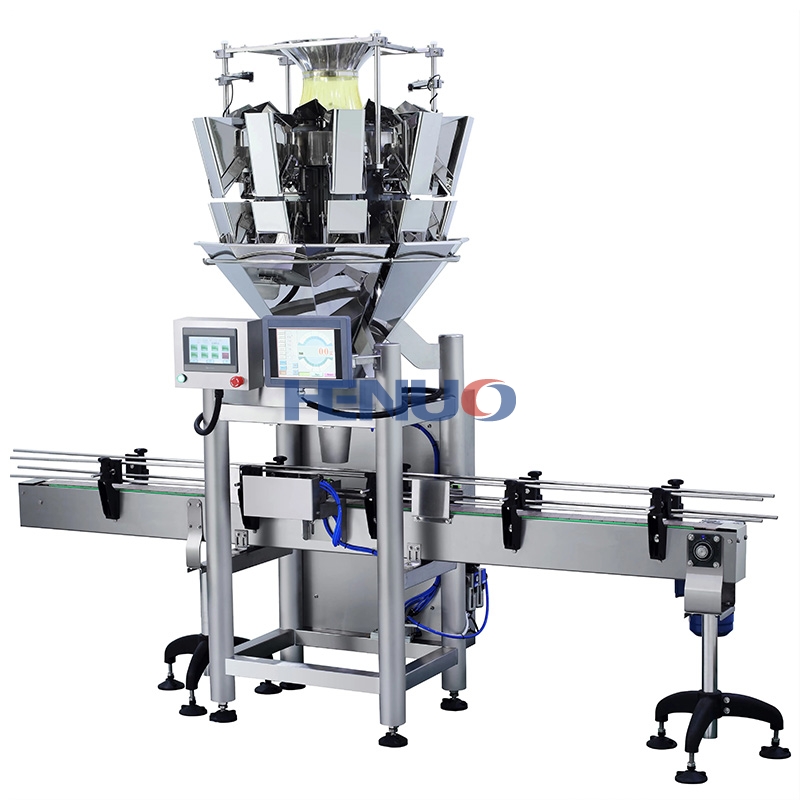 Automatic multi-head weigher granule filling machine